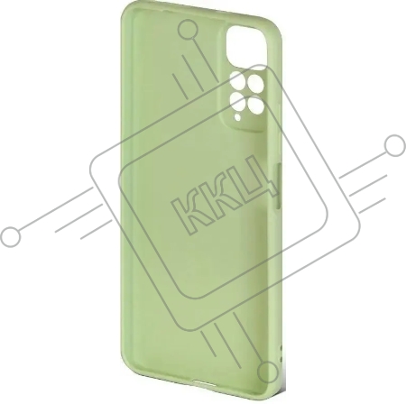 Чехол (клип-кейс) DF xiCase-61, для Xiaomi Redmi Note 11/11s, зеленый [xicase-61 (green)]