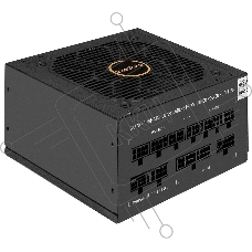 Блок питания 650W ExeGate 80 PLUS® GOLD 650VSP FС (ATX3.0, APFC, КПД 90% (80 PLUS Gold), 120mm fan, 24pin, 2x(4+4)pin, PCIE5.0/12VHPWR, 2xPCI-E, 6xSATA, 3xIDE, 1xFDD, Full Cable Management, black, Color box)