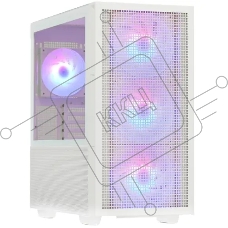 Компьютерный корпус Deepcool CH560 WH без БП, боковое окно (закаленное стекло)