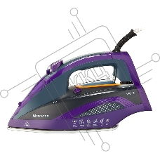 Утюг BRAYER, 2600 Вт, керамическое покрытие, автоотключение, Пар 140 г/м, One temp, антикапля, спрей, самоотчистка
