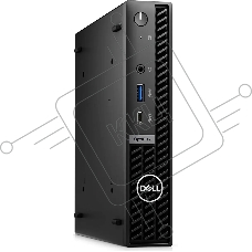 Неттоп Dell Optiplex 7020 Micro i3 14100T (2.7) 8Gb SSD256Gb UHDG 730 Linux Ubuntu GbitEth 260W мышь клавиатура черный (7020-3860)