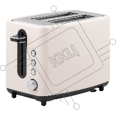 Тостер BBK TR84 молочный, 950 Вт, 2 слота
