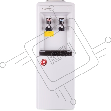 Кулер Aqua Work 0.8-LR напольный компрессорный белый/черный