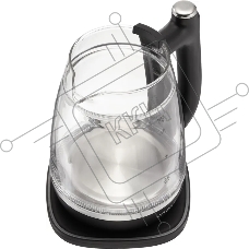 Чайник электрический Vitek VT-WK1074 1.7л. 1800Вт черный корпус: стекло