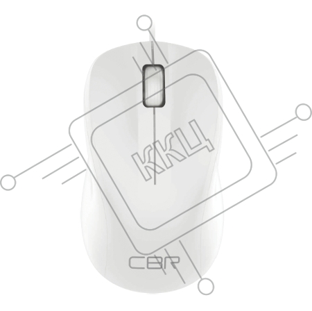 Мышь проводная CBR CM 131 White,, оптическая, USB, 1000 dpi, 3 кнопки и колесо прокрутки, ABS-пластик, длина кабеля 2 м, цвет белый