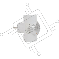 Сетевой адаптер СТАРТ SA1/3-Z, 3 розетки, до 16А, заземление, IP20, белый