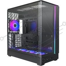 Корпус MONTECH ATX KING 45 PRO, Mid-Tower, черный, 4 x 120 мм