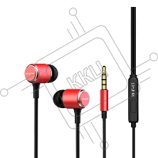 Стереогарнитура Maxvi MHF-03 red