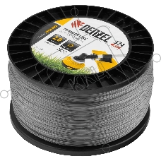 Леска для триммера Denzel двухкомпонентная звезда, 2,0мм х 374м, на DIN катушке EXTRA CORD