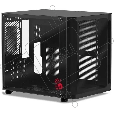 Компьютерный корпус Bloody BD-CC104 черный без БП mATX 5x120mm 1xUSB2.0 1xUSB3.0 audio