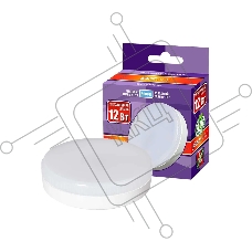 Лампа светодиодная JazzWay PLED-GX53 12Вт таблетка 5000К мат. холод. белый GX53 1040лм 230В