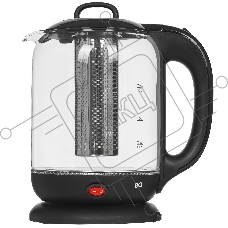 Чайник электрический BQ KT1701G черный, 2200 Вт, 1.7 л