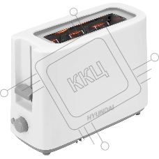 Тостер Hyundai HYT-8006 500 Вт, белый/серый