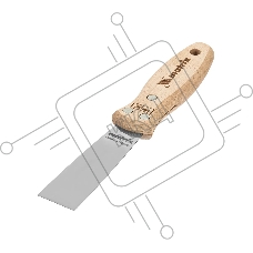 Шпательная лопатка Matrix из нержавеющей стали, 30 мм, буковая рукоятка, EFP 85608