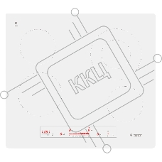 Электрическая варочная панель Gefest ПВЭ 4233 К12 15716000