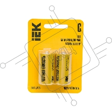 Батарейка щелочая Alkaline Optima LR14/C (2шт/блистер)