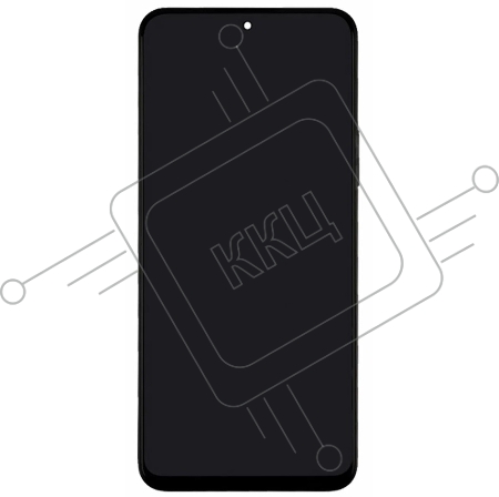 Дисплей (модуль) для Huawei Honor X8A в сборе с тачскрином, черный