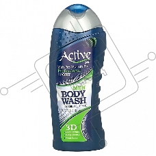 Гель для душа Active мужской, с витамином B5 Спорт 3D NATURAL, 400 мл (512302022)