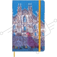 Блокнот Moleskine LIMITED EDITION I AM MILAN LEQP060IAMI Large 130х210мм, 240 страниц, слоновая кость страницы линейка, твердая обложка, белый