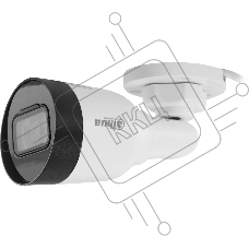Уличная цилиндрическая IP-видеокамера DAHUA DH-IPC-HFW1230S1P-0280B-S6 2Мп, 1/2.8” CMOS, объектив 2.8мм, детектор человка, ИК-подсветка до 30м, IP67,  корпус: металл, пластик