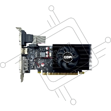 Видеокарта CBR GeForce GT 730, 2 GB DDR3, 128 bit, HDMI, DVI-D, VGA, GPU 700 MHz