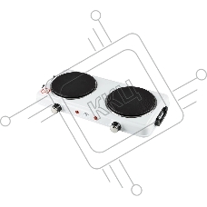 Плита электрическая HOMESTAR HS-1110, чугун