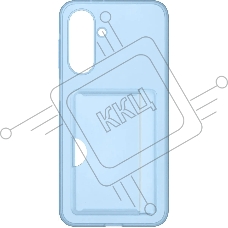 Чехол (клип-кейс) Samsung для Samsung Galaxy A26 Card Slot Case A26 голубой (EF-OA266TLEGRU)