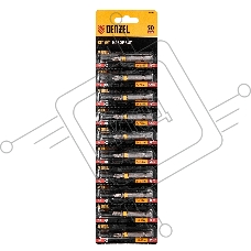 Набор бит Denzel PH2х50, сталь S2, 10 шт., шестигранный профиль, отрывная упаковка