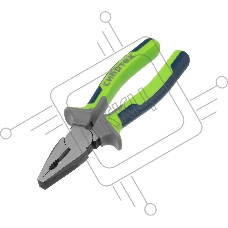 Плоскогубцы комбинированные Сибртех 180 мм, фосфатирование, трехкомпонентные рукоятки