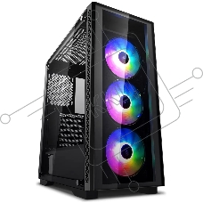 Компьютерный корпус Deepcool Matrexx 50 ADD-RGB 3F черный (DP-ATX-MATREXX50-AR-3F-US)