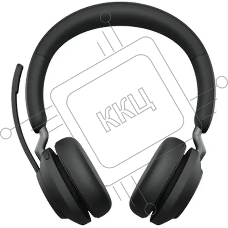 Гарнитура беспроводная Jabra Evolve2 65, Link380a MS Stereo черный