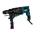 Перфоратор Makita HR2631FT SDS+[HR2631FT] {800Вт,3реж,2.7Дж,0-4600у\м,3.1кг,чем,подсветка,б\съемный патрон,АВТ}