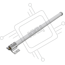 Антенна Mikrotik 868 Omni antenna LoRa Omni Antenna Kit 6.5dBi 824-960MHz with SMA Female connector