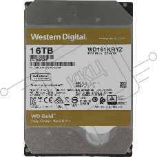 Жесткий диск HDD WD Gold 16Tb 7200rpm SATA 512Mb 3.5