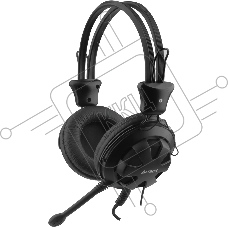 Наушники с микрофоном A4Tech HS-28 черный 1.8м мониторы оголовье (HS-28 (BLACK))
