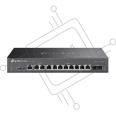 Маршрутизатор TP-Link ER7412-M2, 2×2.5 Гбит/с + 10×1 Гбит/с Uplink, управляемый