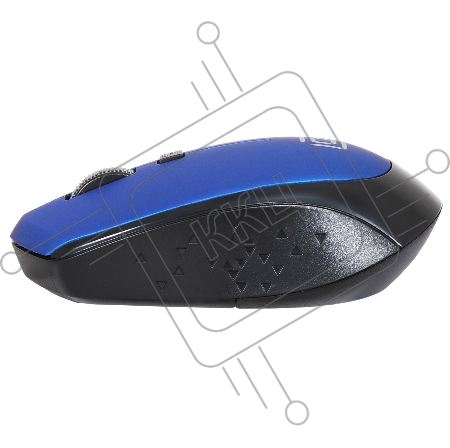 Мышь Oklick 488MW синий/черный оптическая (1600dpi) беспроводная USB (3but)