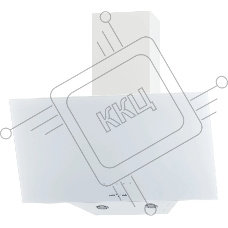 Наклонная вытяжка Krona HELGA 600 white S