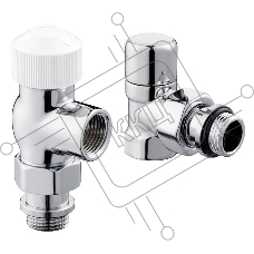 Набор термостатический для радиатора осевой Royal Thermo Design 1/2