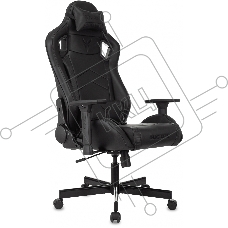 Кресло игровое Knight Gladiator черный, эко.кожа, крестов. металл Кресло игровое Knight Gladiator черный, эко.кожа, крестов. металл