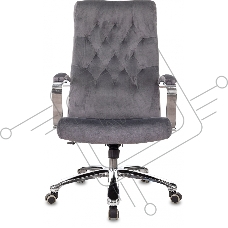 Кресло руководителя Бюрократ T-9928SL Fabric серый Italia 26, крестов. металл хром Кресло руководителя Бюрократ T-9928SL Fabric серый Italia 26, крестов. металл хром