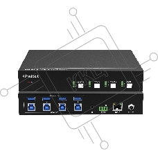 Матричный коммутатор USB Infobit iMatrix UB44 поддержка USB 3.0, управление по IP, RS232