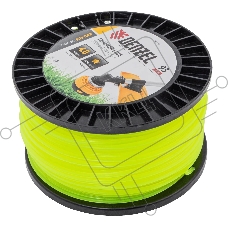 Леска для триммера Denzel звезда, 4,0мм х 93м, на DIN катушке FLEX CORD