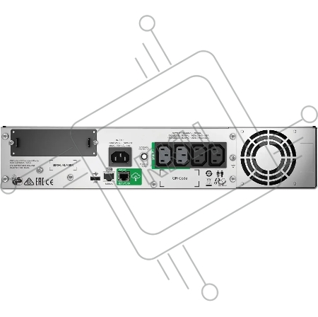 Источник бесперебойного питания APC Smart-UPS SMT1000RMI2UC 700Вт 1000ВА черный