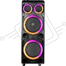 Колонка портативная Ural 23 черный 2000W 1.1 BT/3.5Jack/USB-C 15м 7000mAh (УРАЛ МОЛОТ 23)