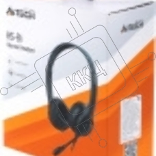 Наушники с микрофоном A4Tech HS-8i черный 1.8м накладные оголовье
