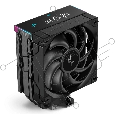 Кулер для процессора DEEPCOOL AK400 DIGITAL PRO черный, 120 мм, алюминий/медь, 1750 об/мин, 25 дБ, 4 pin, 220 Вт, 159 мм