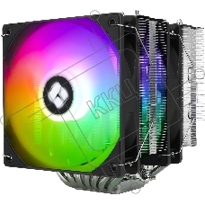 Кулер Thermalright Phantom Spirit 120 SE ARGB Soc-AM5/AM4/1151/1200/1700 черный 4-pin 25.6dB Al+Cu 765gr Ret (PS120-SE-ARGB)