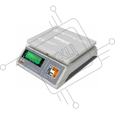 Весы фасовочные Mertech M-ER 326AFU-15.1 LCD (3060) белый, до 15 кг