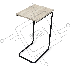 Столик придиванный SHEFFILTON SHT-CT9 дуб беленый/черный муар (190212)